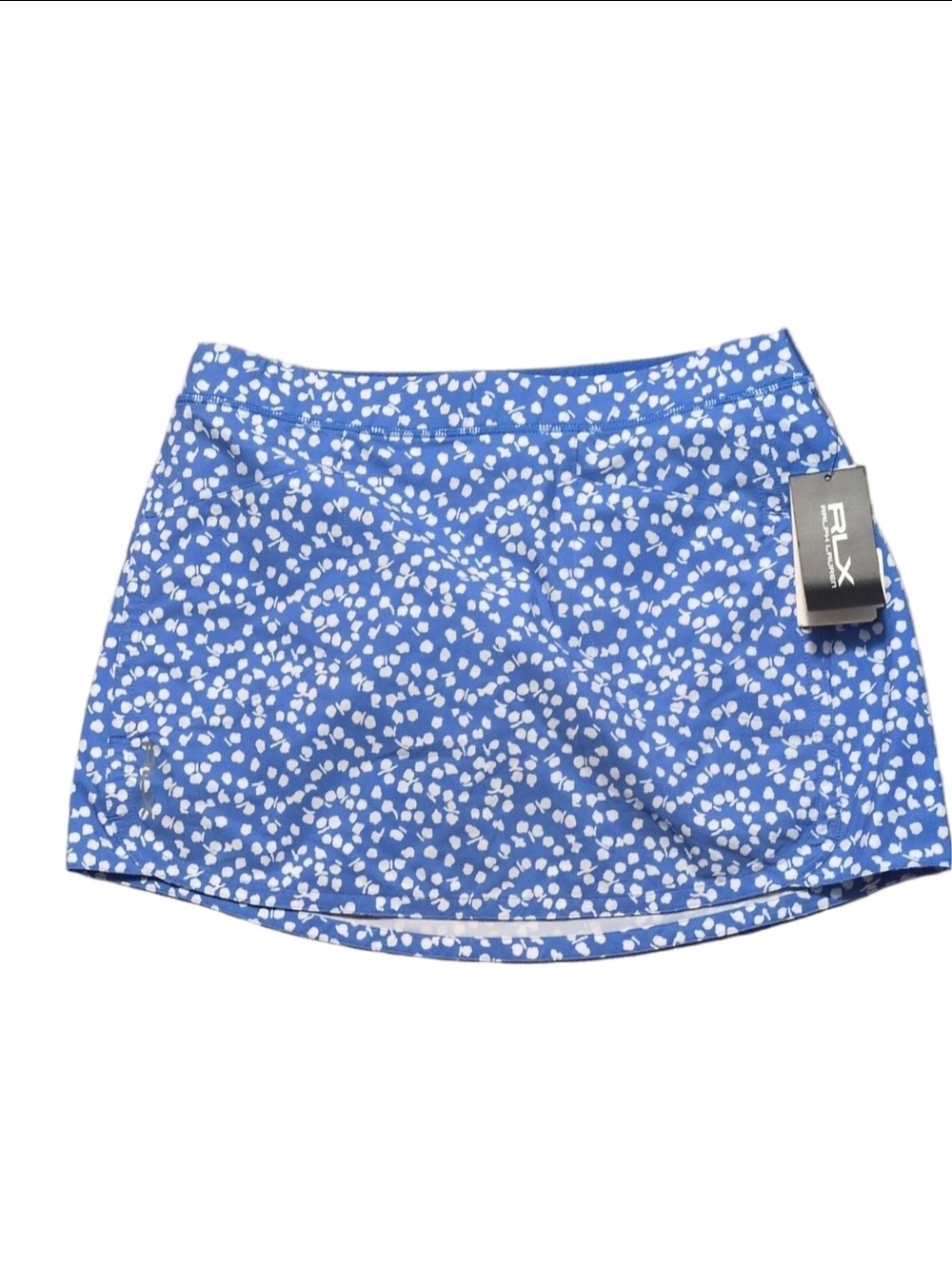 RLX Ralph Lauren Blue White Golf Skort Size   Medium